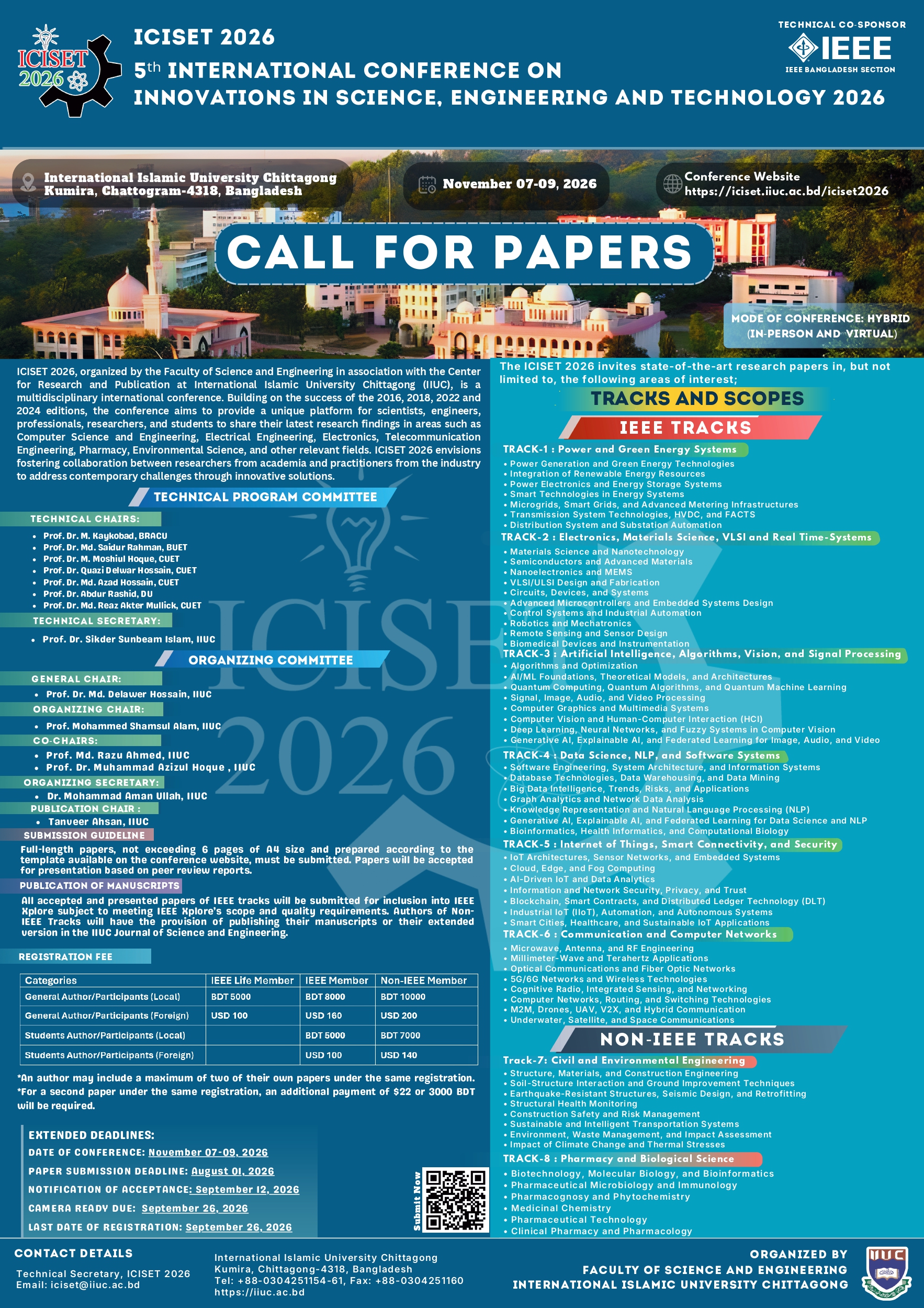 ICISET 2026 Call for Papers